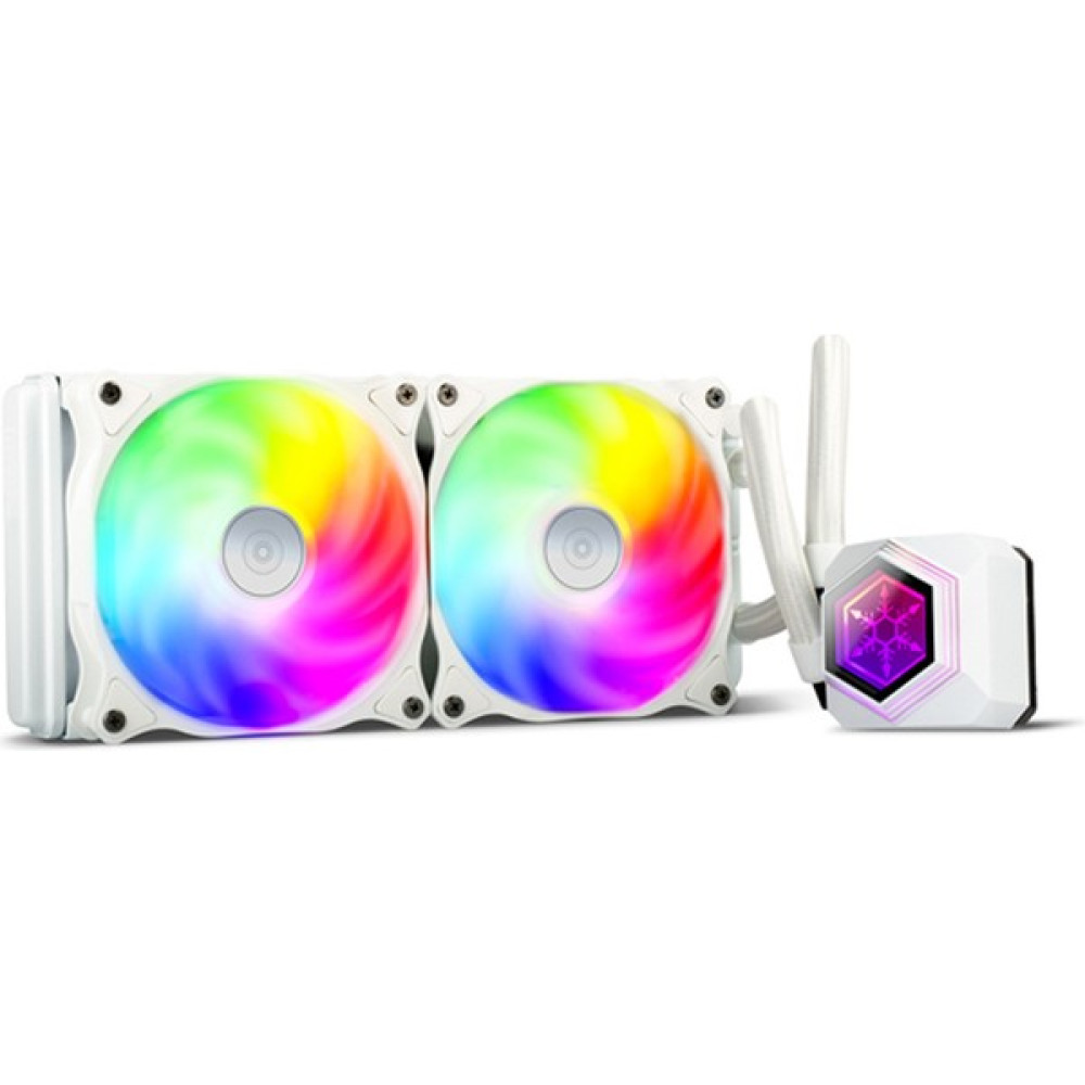 Silverstone PF240W Argb V2 Intel / Amd Uyumlu, 240MM Radyatörlü, 2X12CM Argb Fanlı, Beyaz Sıvı Işlemci Soğutucu (SST-PF240W-ARGB-V2) Soğutucular Fiyatı