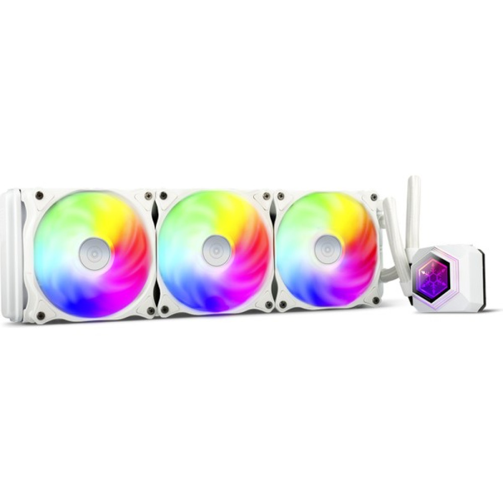 Silverstone PF360W-ARGB Intel / Amd Uyumlu, 360MM Radyatörlü, 3X12CM Fanlı, Beyaz Sıvı Işlemci Soğutucu (SST-PF360W-ARGB-V2) Soğutucular Fiyatı