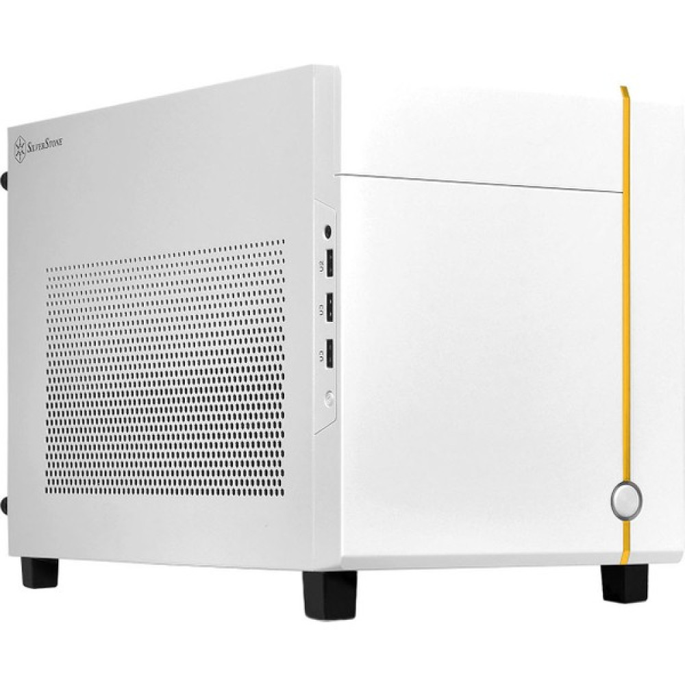 Silverstone Sugo SG14 White Tam Boy Ekran Kartı + 240MM Sıvı Soğutma Destekli Mini Itx Beyaz Performans Kasası (SST-SG14W) PC Kasaları Fiyatı