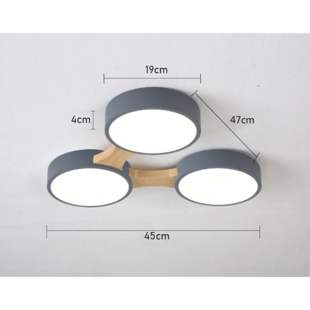 Simaavize Minimalist Modern LED 3’lü Avize-2 Avize Fiyatı