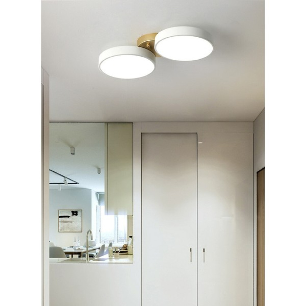 Simaavize Modern 2'li LED Avize - Beyaz Avize Fiyatı