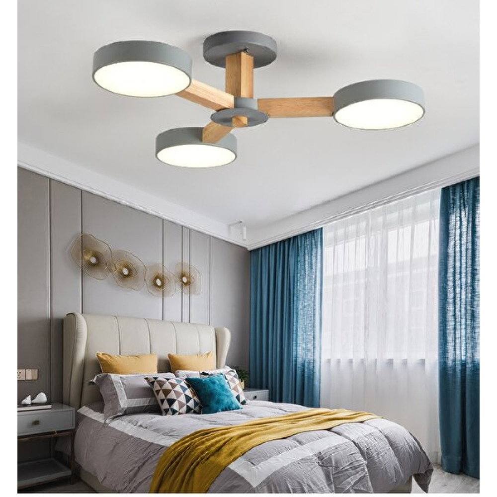 Si̇maAvize Yeni Modern Luster 3'lü Gri Avize Avize Fiyatı