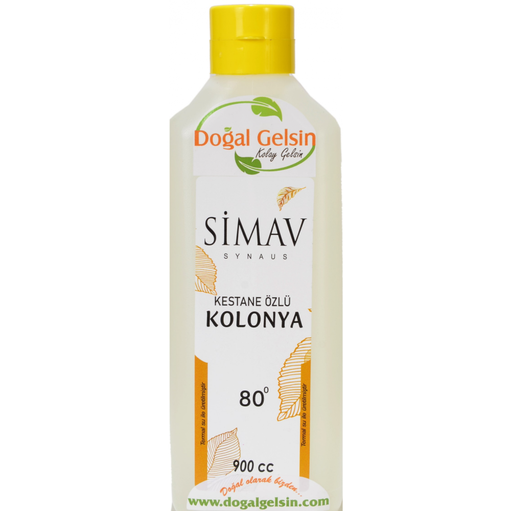 Sımav Cografi Isaretli Kestane Ozlu Ve Termal Sulu Kolonya - 900 Cc Medikal Ürünler Fiyatı