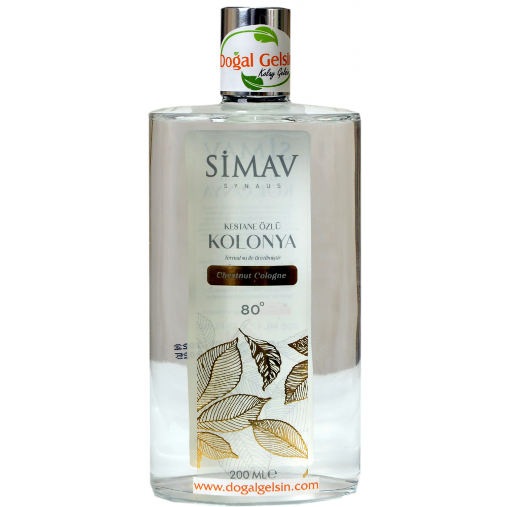Sımav Cografi Isaretli Kestane Ozlu Ve Termal Sulu Kolonya Cam Sise - 200 Ml Medikal Ürünler Fiyatı