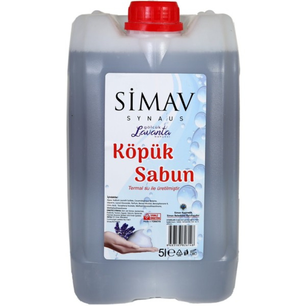 Simav Synaus Termal Sulu Lavanta Özlü Köpük Sabun - 5 lt Sabunlar Fiyatı