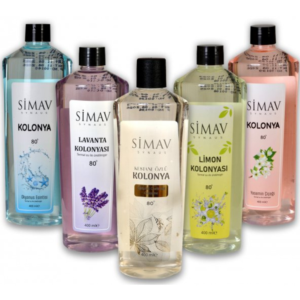 Sımav Termal Sulu Kolonya Seti 5Li - 400 Ml Medikal Ürünler Fiyatı