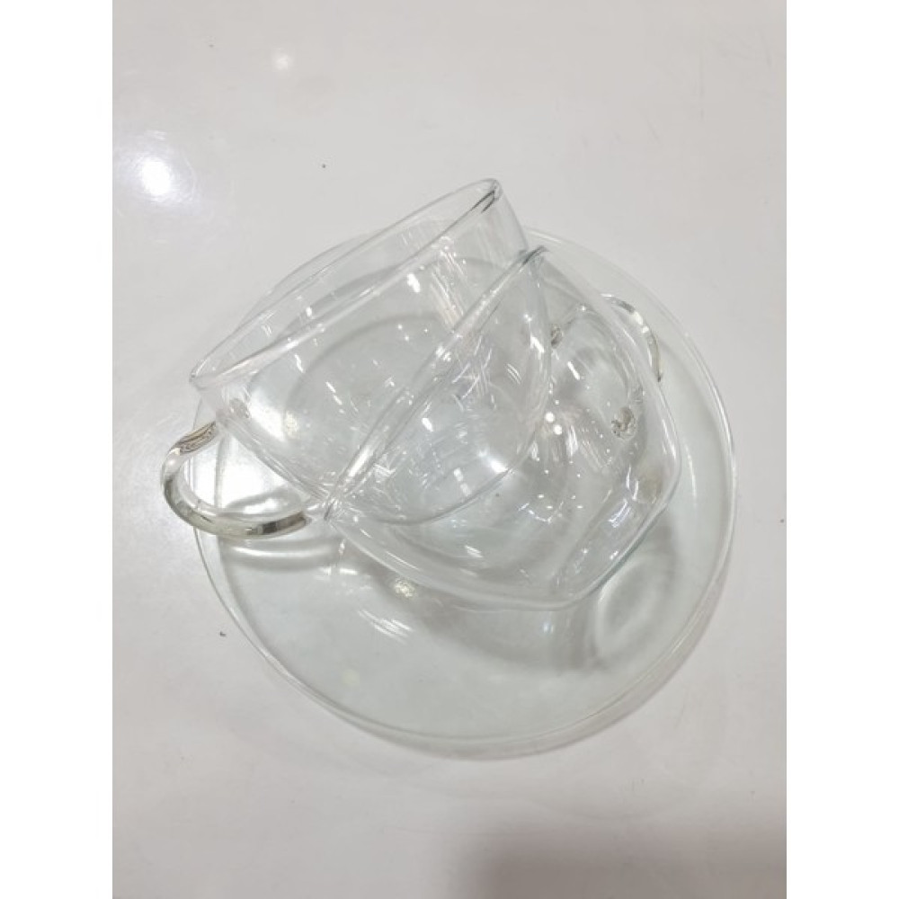 Sımax Heat Resistant Cam Türk Kahve Fincan Seti 2 Kişilik Fincan / Bardak / Kahve Takımı Fiyatı