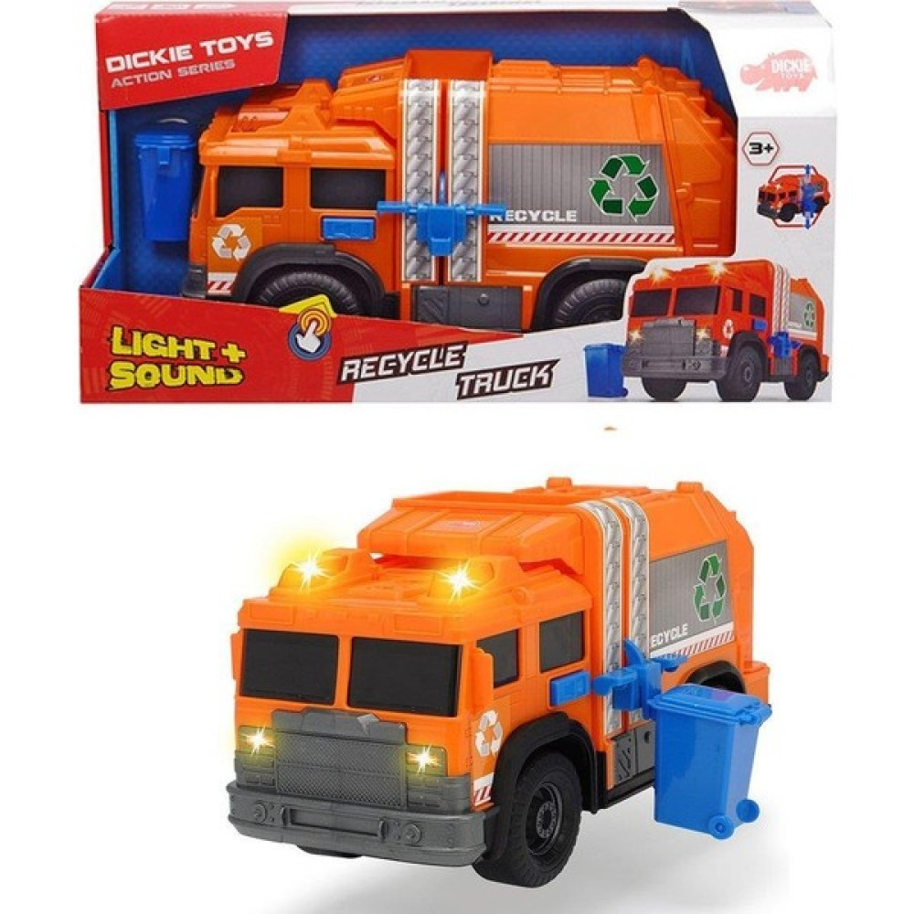 Simba 203306001 Dickie Toys Geri Dönüşüm Kamyonu Sesli Işıklı - Renkli Oyuncak Araç Fiyatı