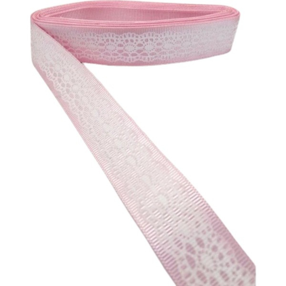 Simba Store Tafta Dantel Görünümlü Kurdele Pembe 25 mm 5 Metre Oto Boyaları Fiyatı