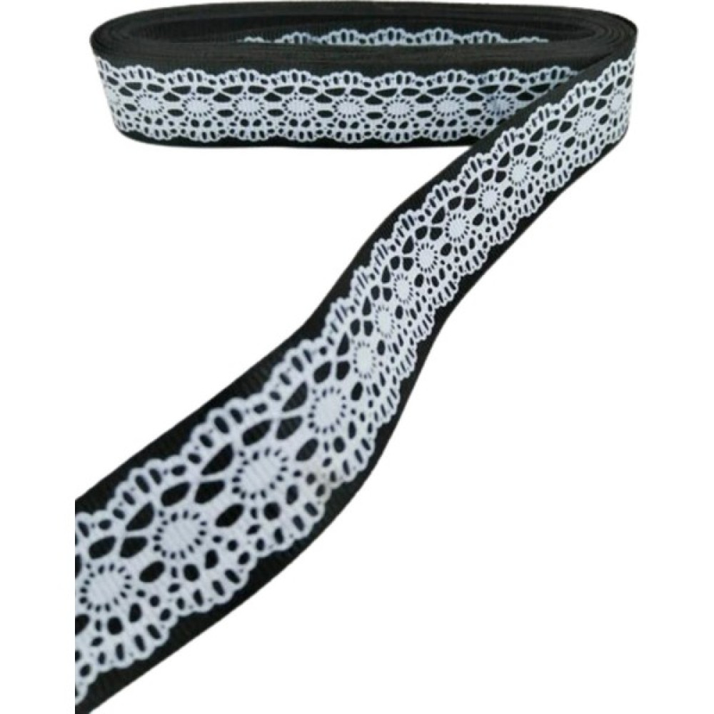 Simba Store Tafta Dantel Görünümlü Kurdele Siyah 25 mm 5 Metre Oto Boyaları Fiyatı