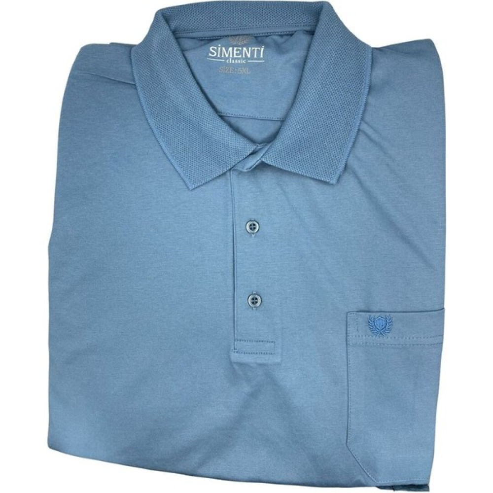 Simenti Yeni Sezon Simenti Battal Kısa Kol Polo Yaka T-Shirt Erkek T-shirt Fiyatı