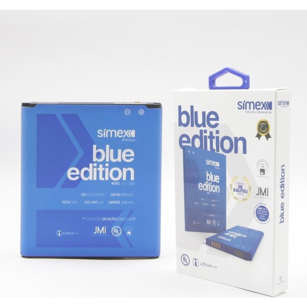Simex Samsung J7 Prime / A7 2016 EB-BA710ABE Batarya Sbt-03 Blue Edition Cep Telefonu Bataryası Fiyatı