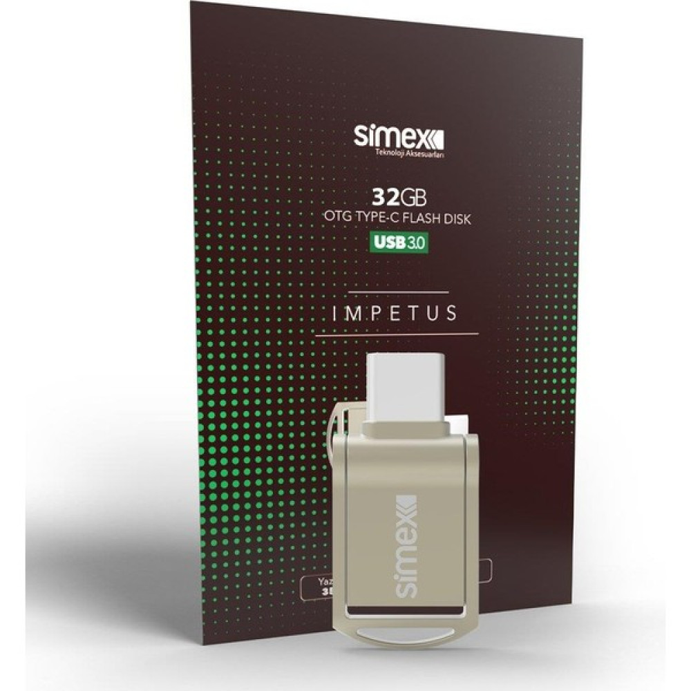 Simex SU-106 Impetus 3.0 Otg Type C 32GB USB Bellek Flash Bellekler Fiyatı