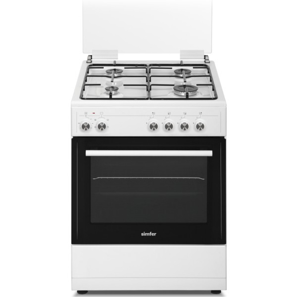 Simfer 1241 A Enerji Sınıfı 65 lt 4 Gözü Gazlı Tamboy Fırın - Beyaz Fırınlar Fiyatı