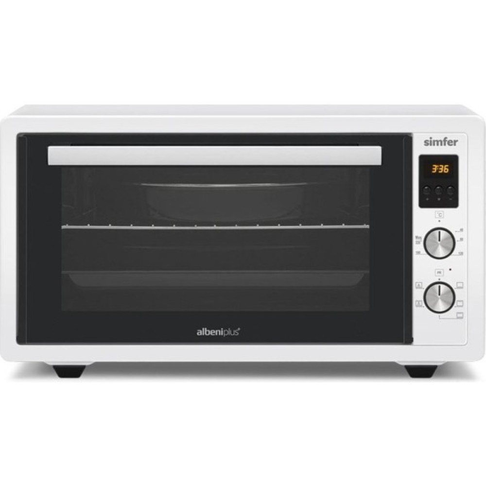Simfer 4558 Turbo Dijital Ekran Pop-Up Düğme 45 Lt. Çift Cam Midi Fırın Mini / Midi Fırınlar Fiyatı