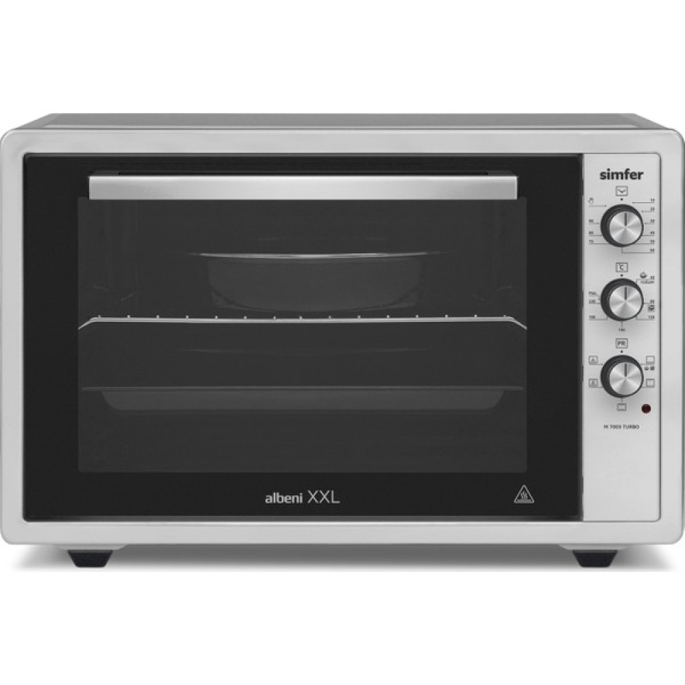Simfer 7003 Yoğurt Yapma Fonksiyonlu Çift Camlı Kapak Turbo İnox Gri 70 Lt Midi Fırın Mini / Midi Fırınlar Fiyatı