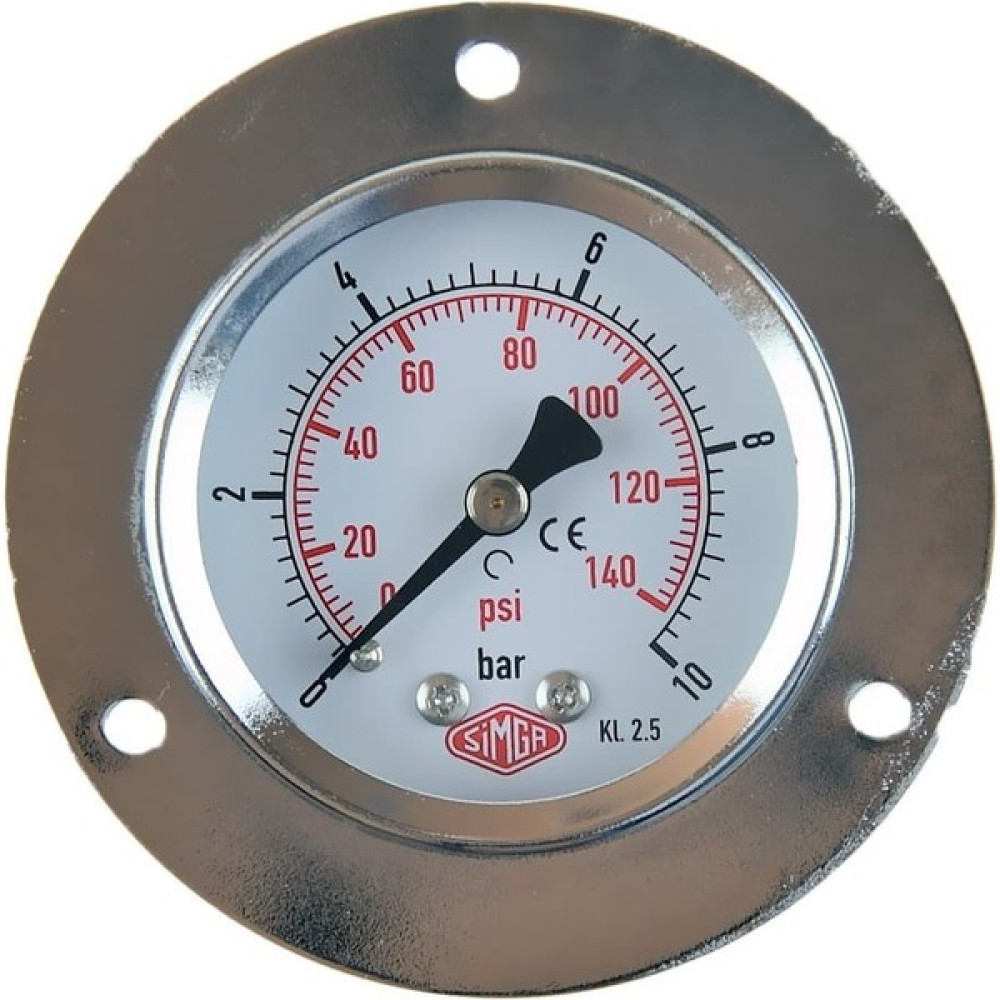 Simga Çap Ø52 Mm Ön Flanşlı Kuru Tip Manometre - 0-250 bar Diğer Test ve Ölçüm Cihazları Fiyatı