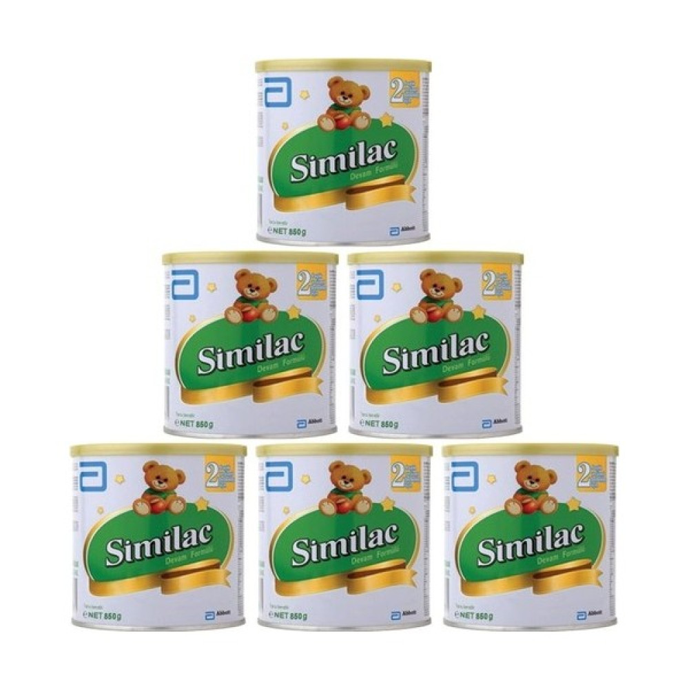 Similac 2 Devam Sütü 850 G 6'lı Bebek Beslenme Gereçleri Fiyatı