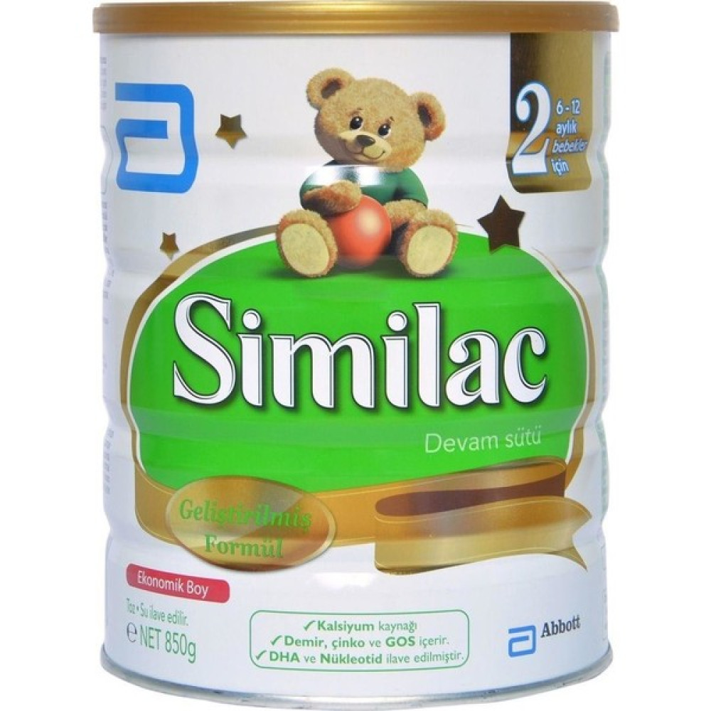 Similac 2 Devam Sütü 850 gr Bebek Beslenme Gereçleri Fiyatı