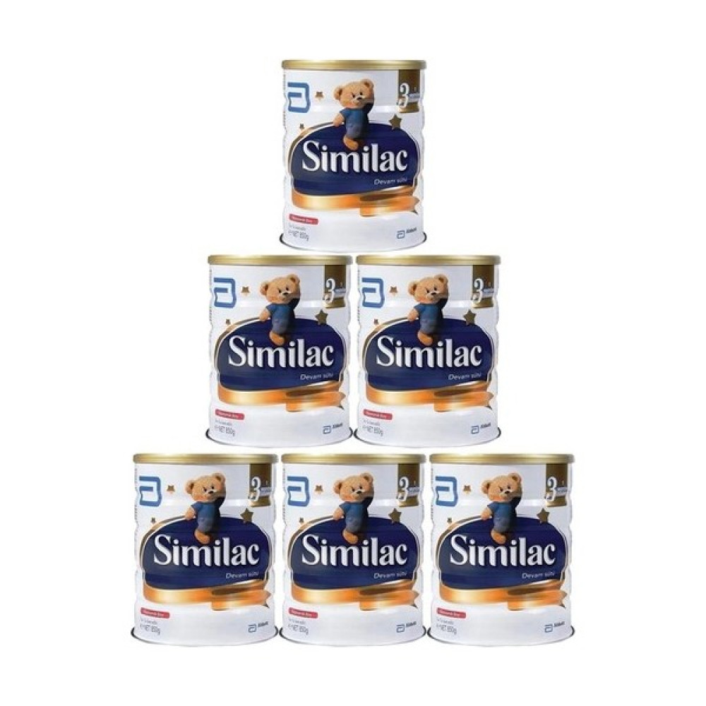 Similac 3 Devam Sütü 850 G 6'lı Bebek Beslenme Gereçleri Fiyatı
