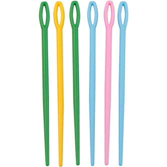 Simisso Plastik Yün Iğnesi 9 cm 6 Adet Diğer Fiyatı