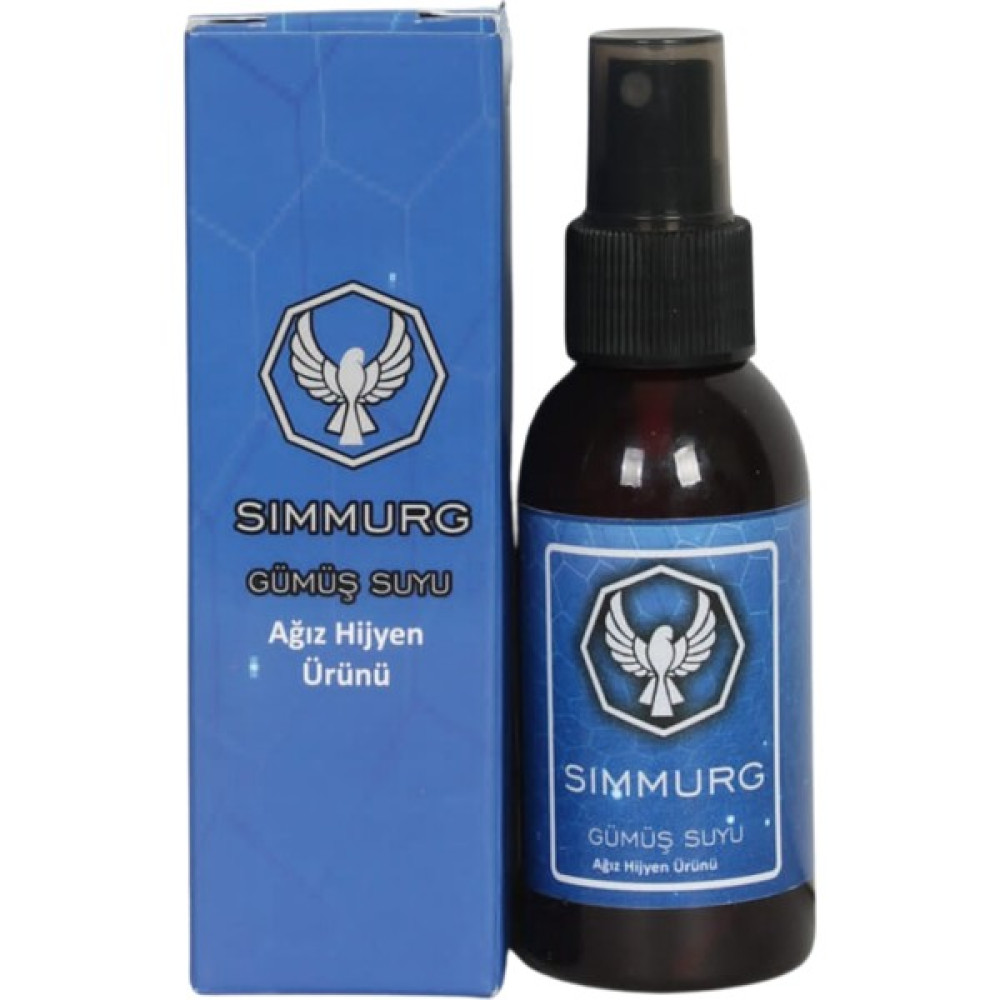 Simmurg Gümüş Suyu (100ml 50ppm) Ağız Gargara ve Spreyi Fiyatı
