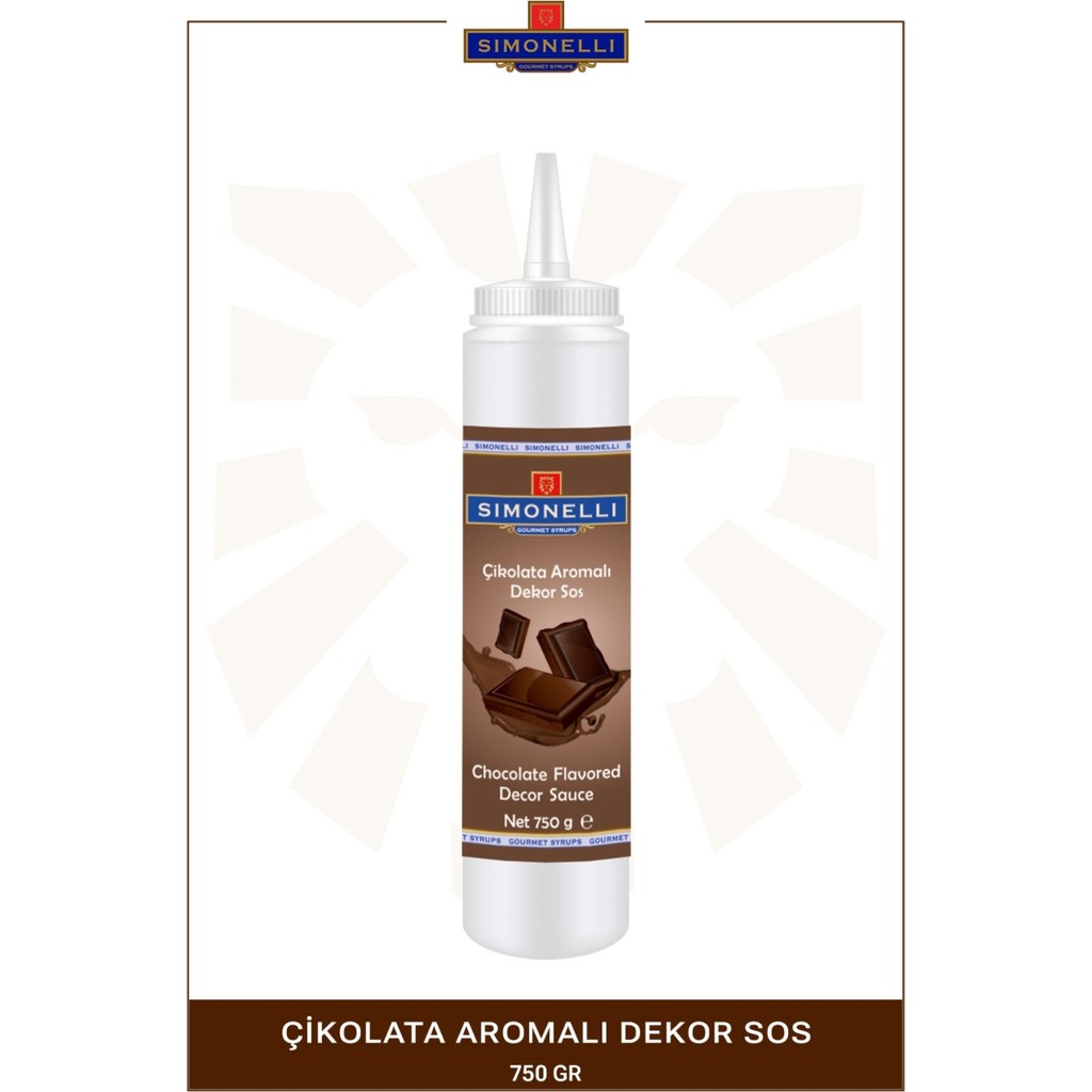 Simonelli Dekor Sosu Çikolata Aromalı 750 gr Sos Fiyatı
