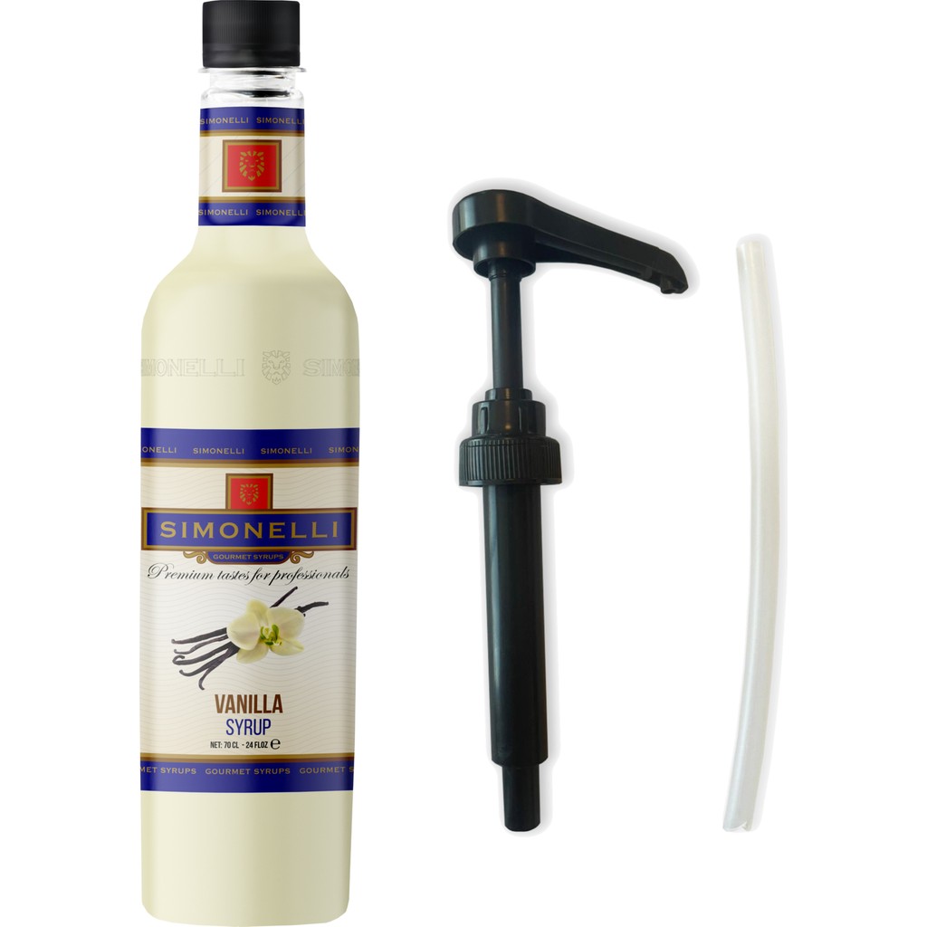 Simonelli Kahve Şurubu - Vanilya - 70 ml + POMPA SIMONELLI Diğer Fiyatı