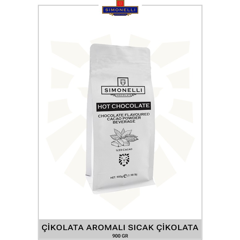 Simonelli Sıcak Çikolata Çikolata Aromalı 900G Paket - 900 gr Diğer Fiyatı