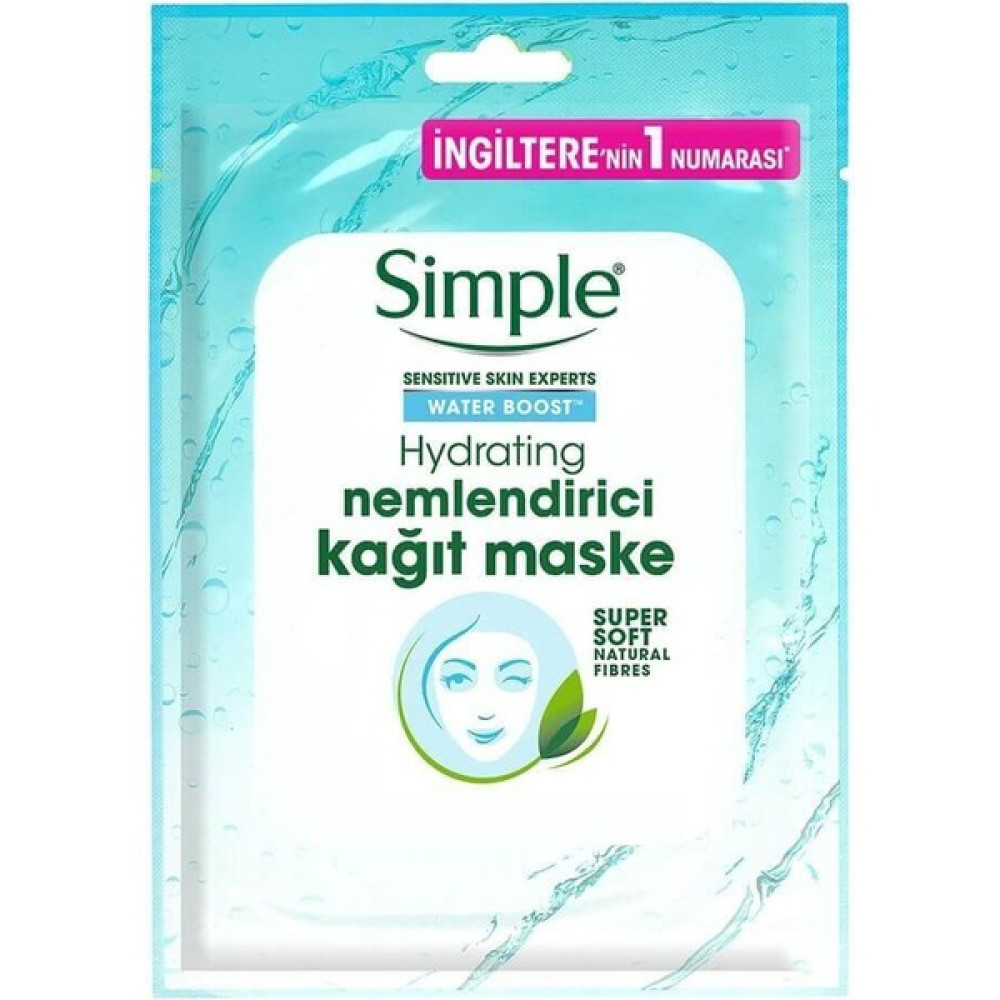 Simple Nemlendirici Kağıt Maske Maskeler Fiyatı