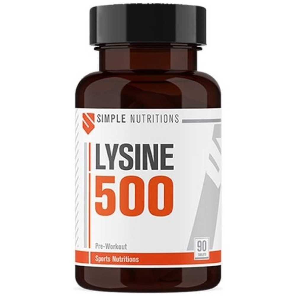 Simple Nutritions Lysine 500 Mg 90 Tablet Amino Asit Fiyatı
