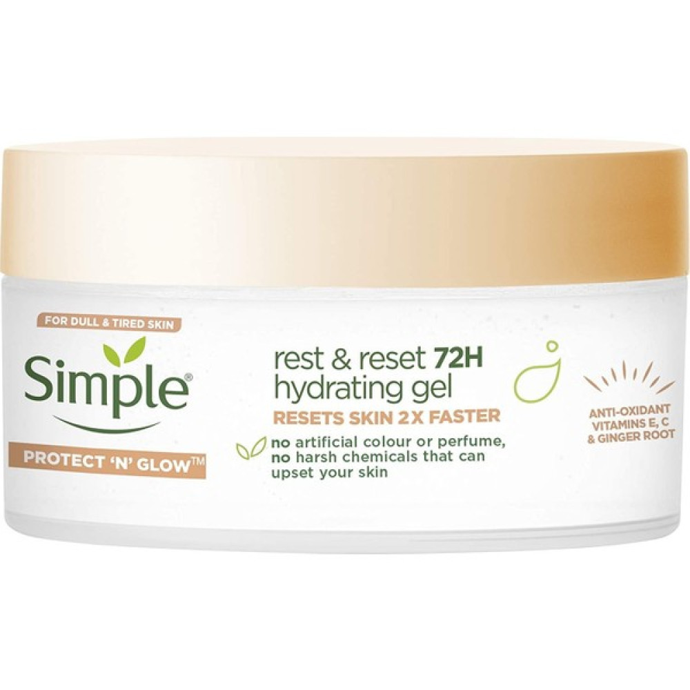 Simple Protect&glow 72 Saat Etkili Nemlendirici Jel Krem Nemlendiriciler Fiyatı