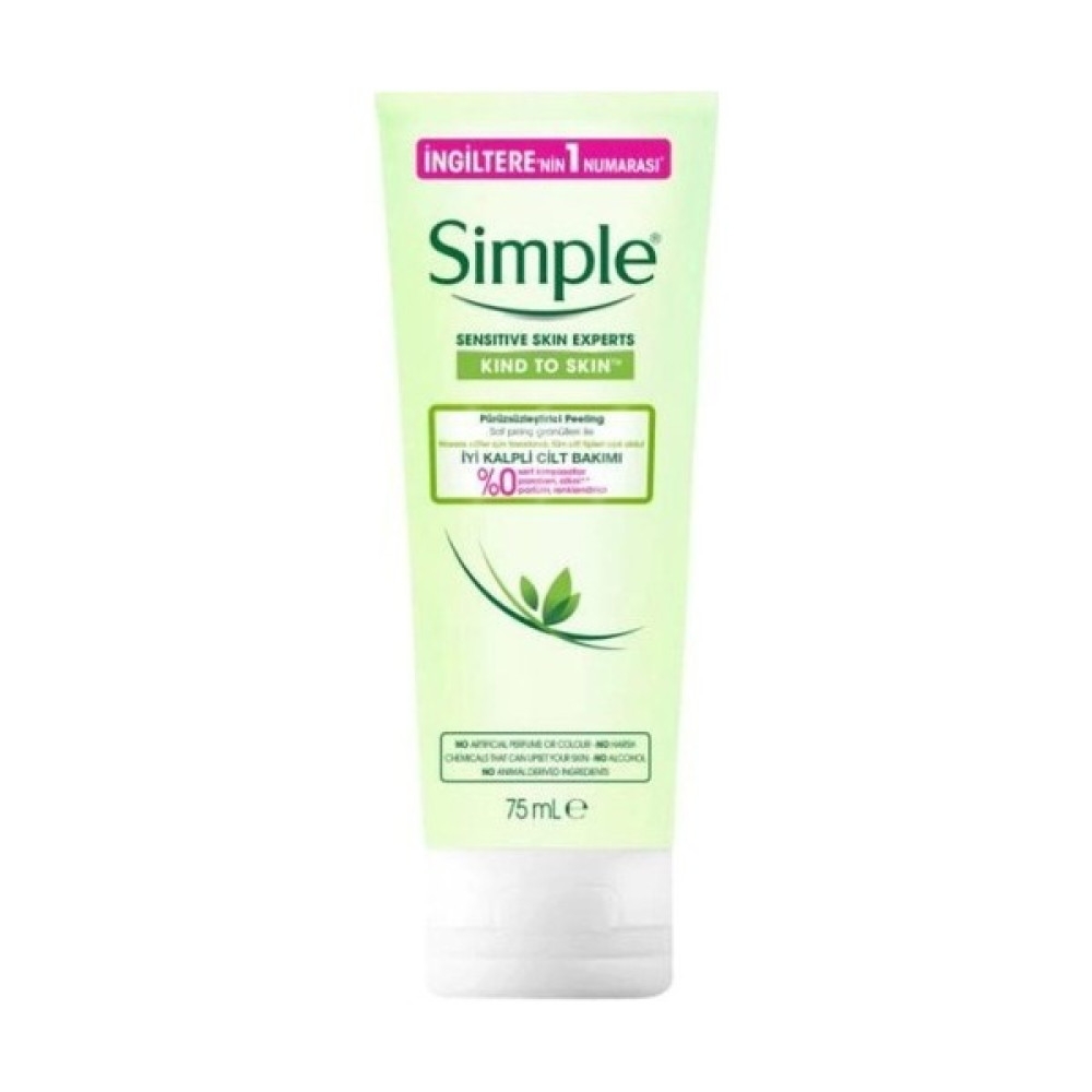 Simple Pürüzsüzleştirici Peeling 75 ml x 2 Adet Cilt Temizleme ve Peeling Fiyatı