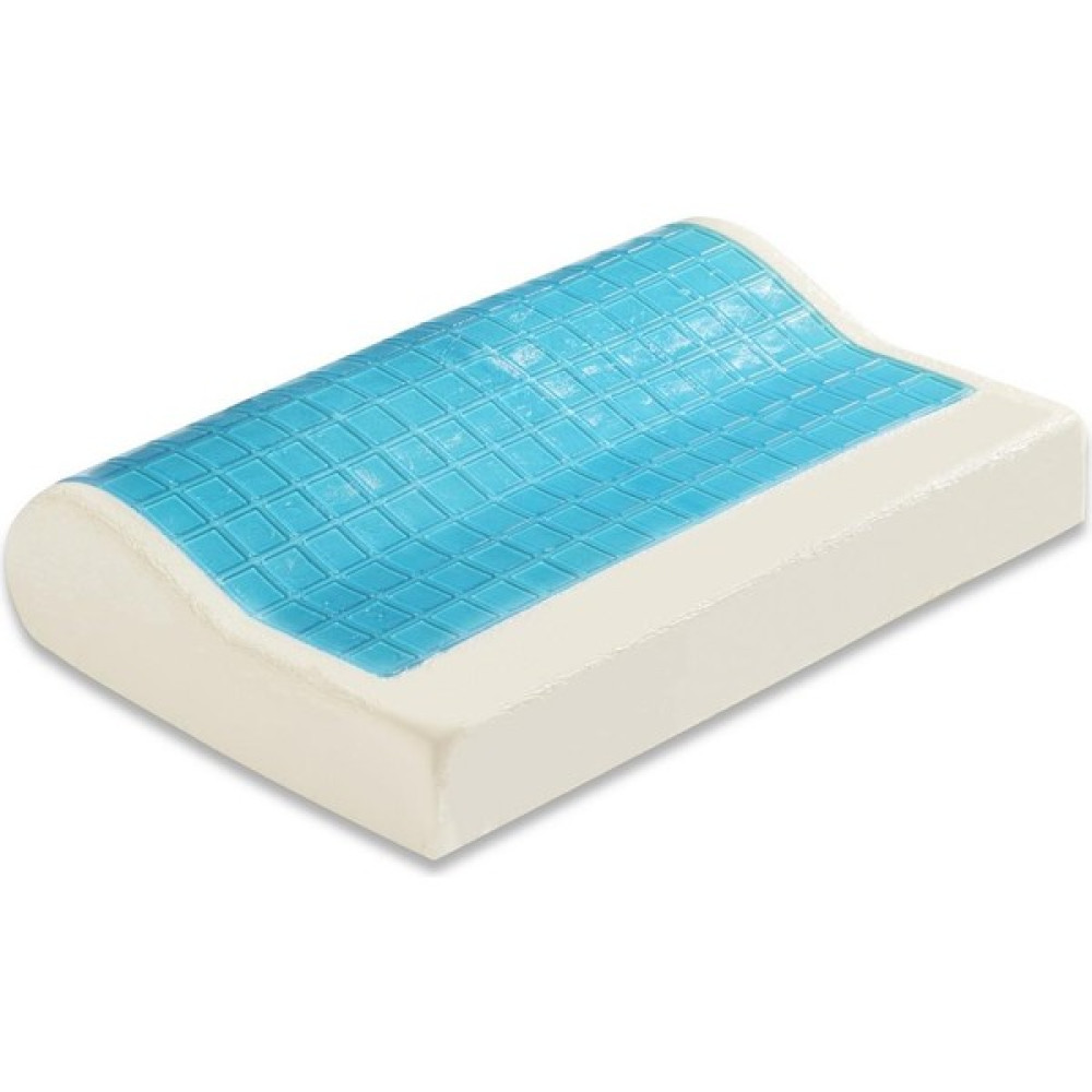 Simple The Pillow Jelli Boyun Destekli Visco Yastık Boyun Fıtığı Boyun Düzleşmesi Için Ortopedik Boyun Yastığı 45*31*10*7 Yastık Fiyatı