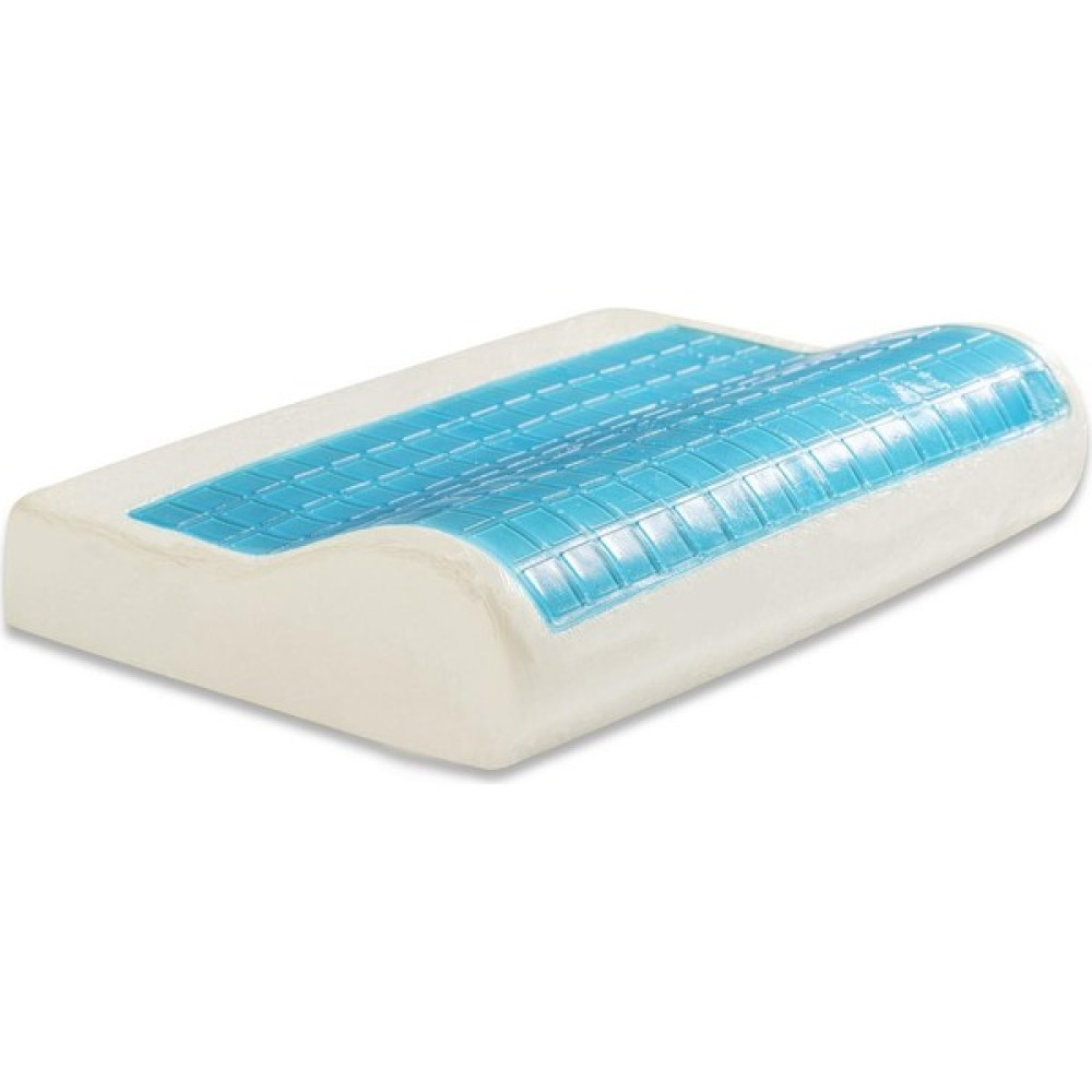 Simple The Pillow Jelli Boyun Destekli Visco Yastık Boyun Fıtığı Boyun Düzleşmesi Için Ortopedik Boyun Yastığı 57*37*11*7 Yastık Fiyatı