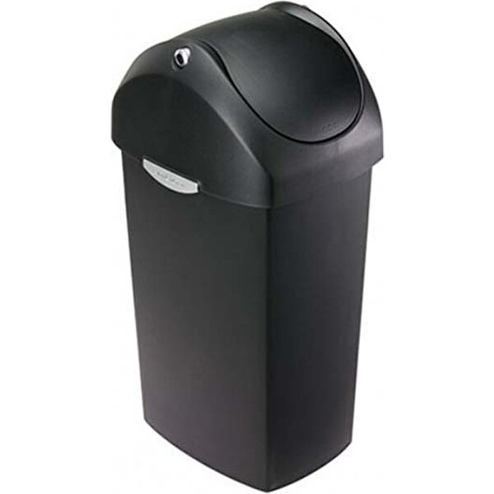 Simplehuman CW1336- Sallanan Kapak Çöp Kov. 40LT. Siyah Eşya Saklama / Düzenleme Fiyatı