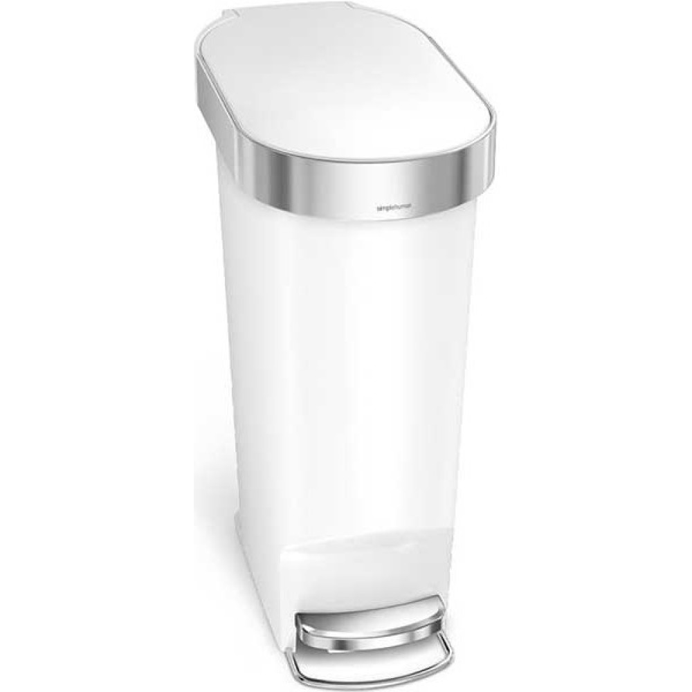 Simplehuman CW1392 Pedallı Çöp Kovası 40LT Beyaz - 40 lt Eşya Saklama / Düzenleme Fiyatı