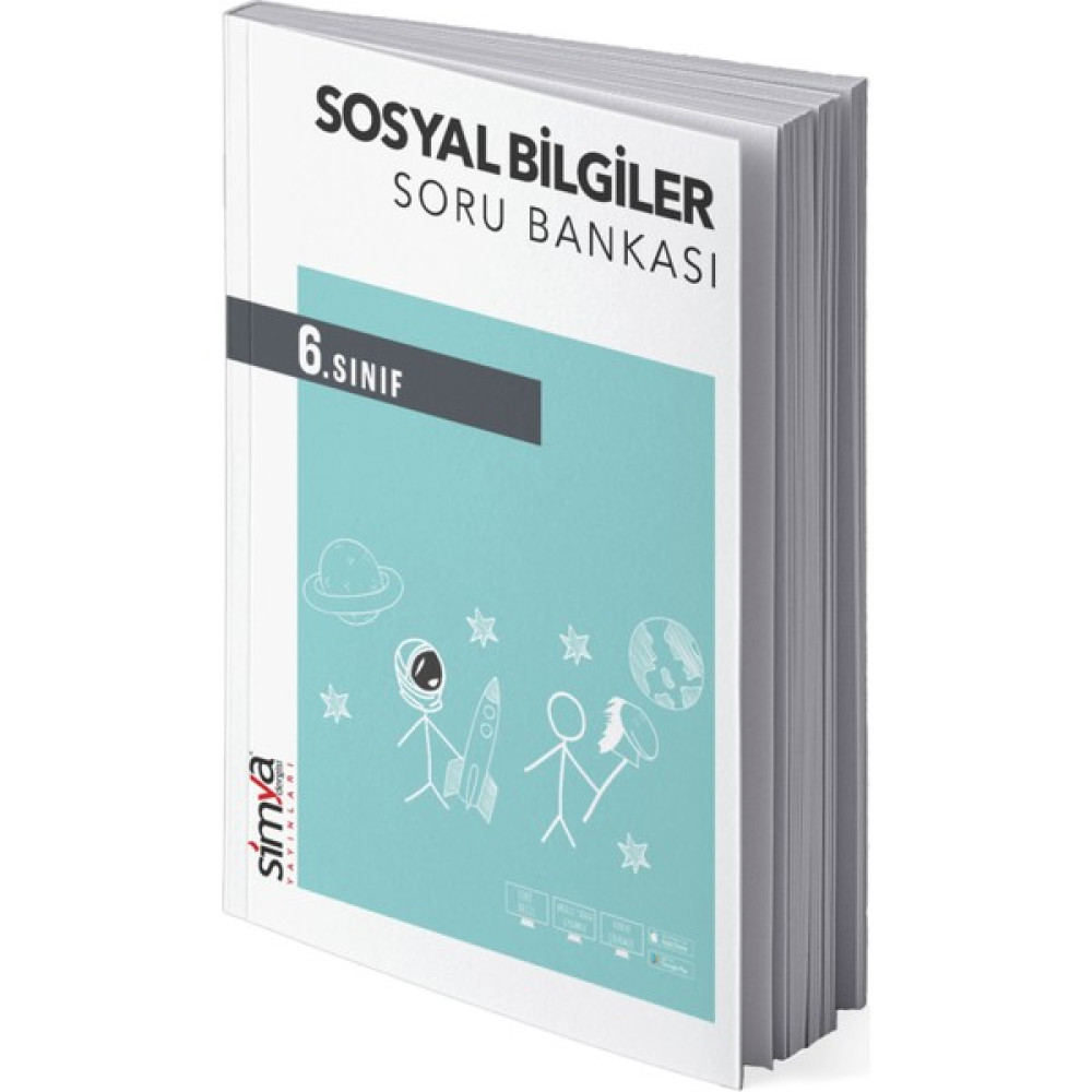 Simya Yayınları 6. Sınıf Sosyal Bilgiler Soru Bankası Kitabı Sosyal Bilgiler Fiyatı