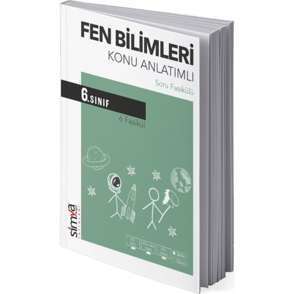 Simya Yayınları 6.Sınıf Fen Bilimleri Konu Anlatımlı Soru Fasikülü Fen - Bilişim ve Teknoloji Fiyatı