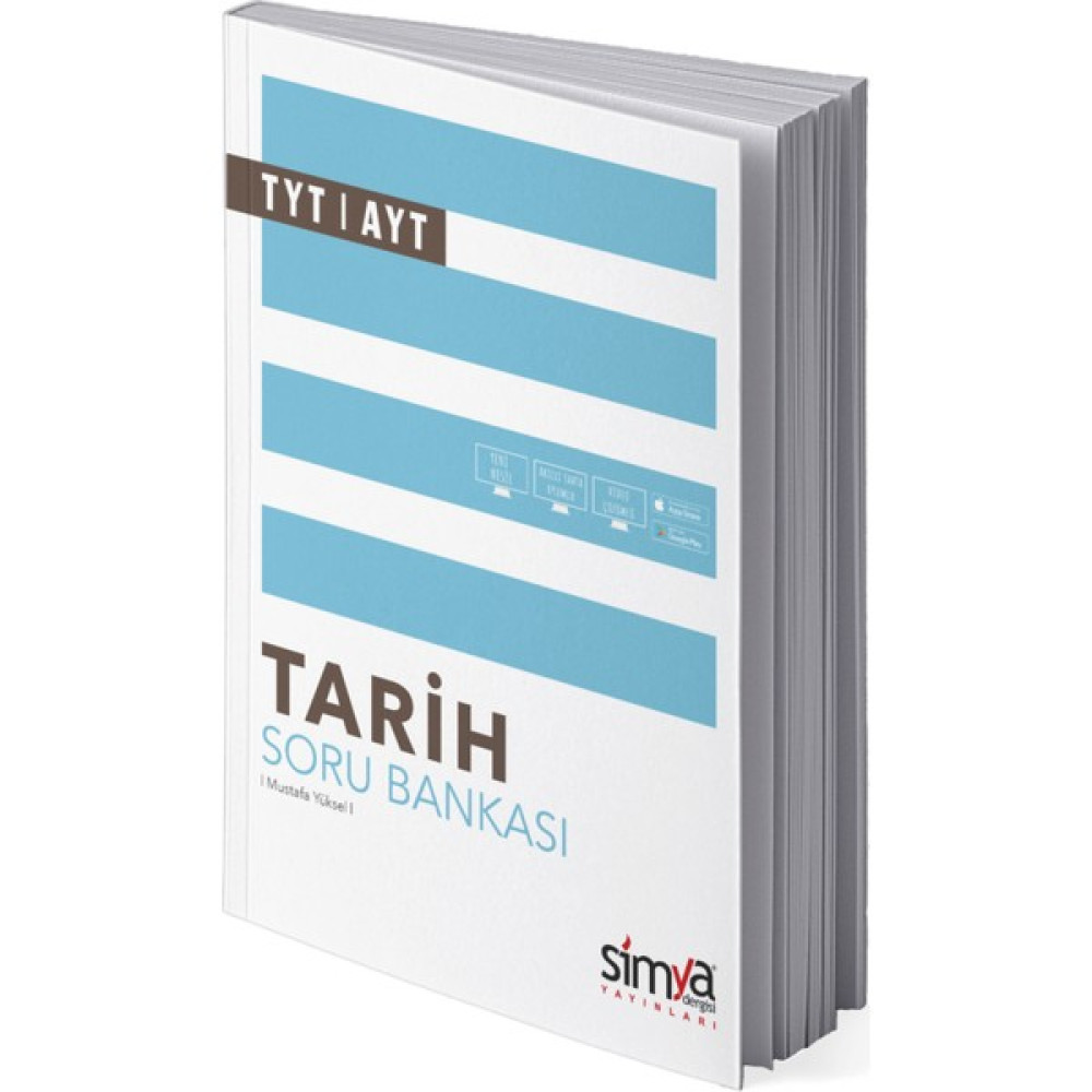 Simya Yayınları Tarih TYT - AYT Soru Bankası Kitabı Temel Yeterlilik Testi (TYT) Fiyatı