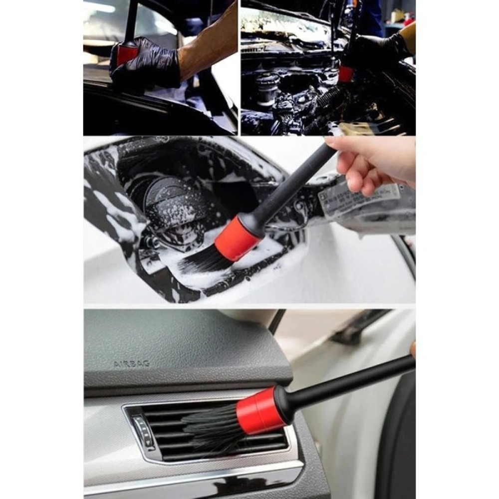 Sin@rasta Oto Araç Detaylı Temizlik Fırça Seti 5'li Oto Araba Yıkama Klima Temizleme Fırça Takımı Oto Genel Temizlik Fiyatı