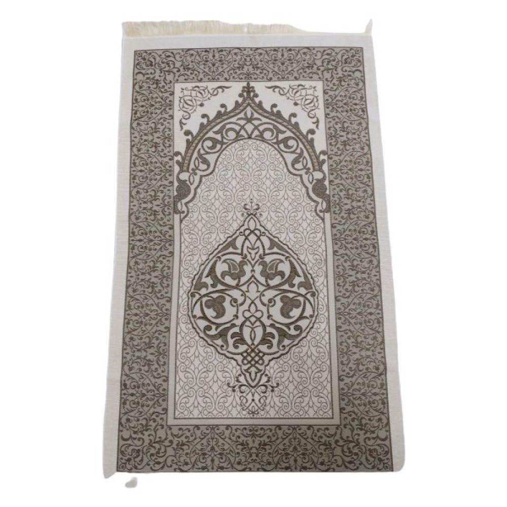 Sin@rasta Seccade Lüks Osmanlı Tafta Ipek-Kahve-Inci 99 Tesbihli - Kahverengi - 70 x 120 cm Seccade Fiyatı