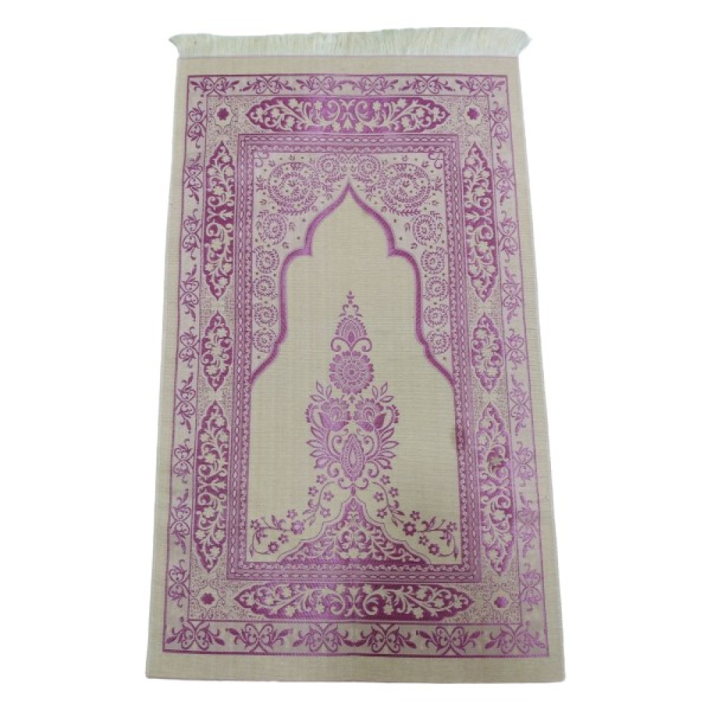 Sin@rasta Seccade Lüks Osmanlı Tafta Ipek-Lila-Inci 99 Tesbihli - Lila - 70 x 120 cm Seccade Fiyatı