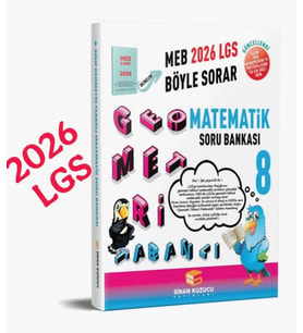 Sinan Kuzucu Yayınları 2026 Lgs Geometri Tabanlı Matematik Soru Bankası Ders Sınav Kitapları Fiyatı