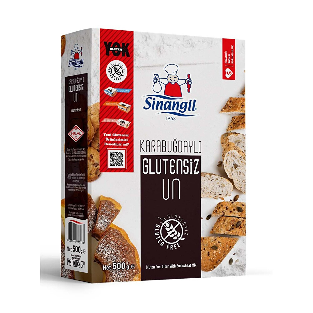 Sinangil Karabuğdaylı Glutensiz Un 500 Gr Fit & Form Fiyatı