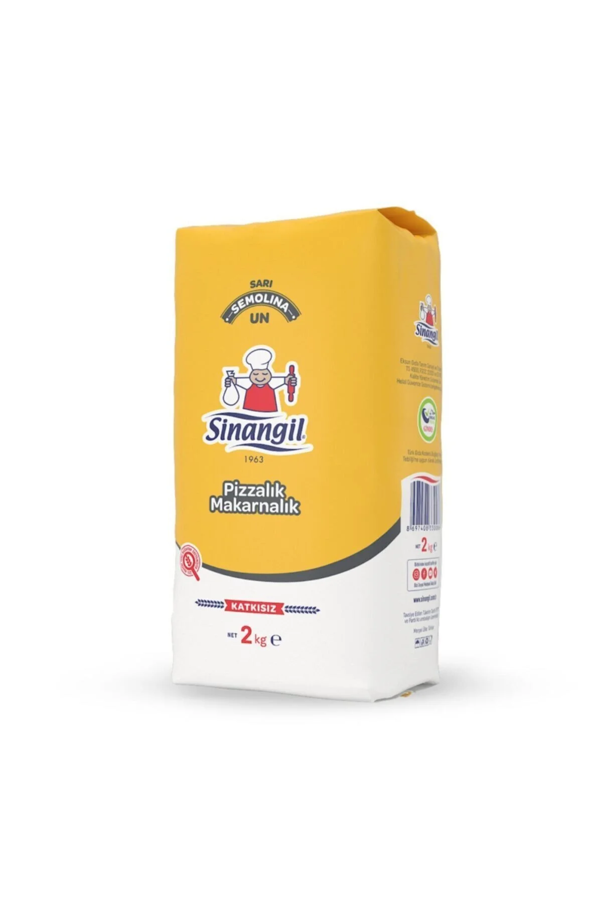 Sinangil Sarı Semolina Un 2kg" Un ve İrmik Fiyatı
