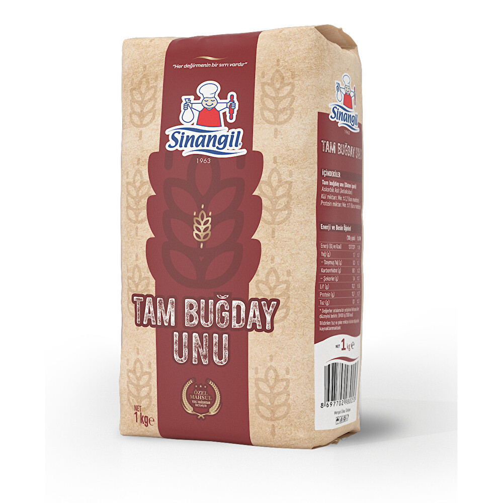 Sinangil Tam Buğday Un 1 Kg Un ve İrmik Fiyatı
