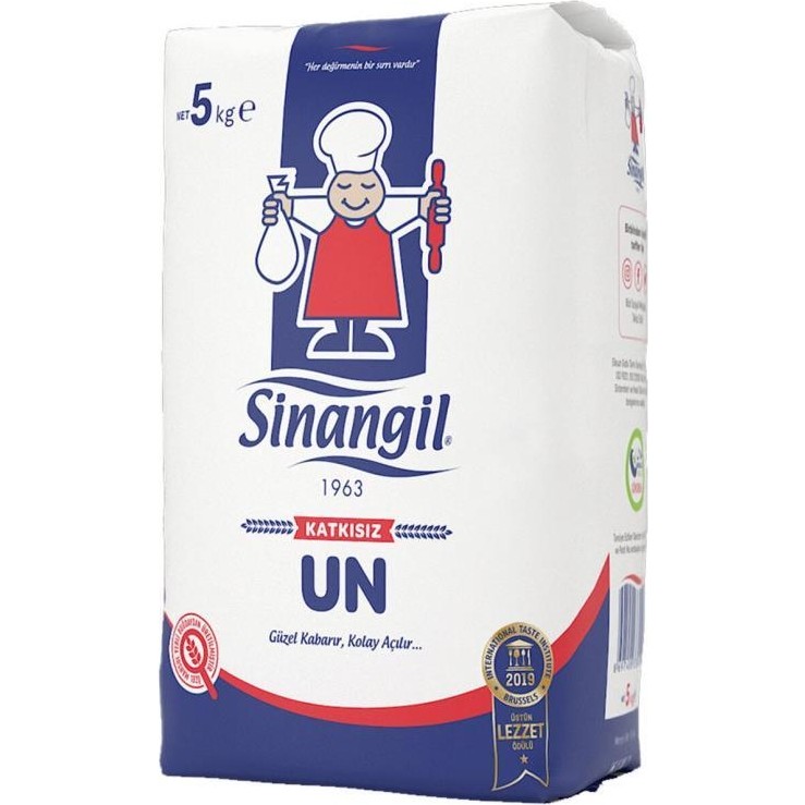 Sinangil Un 5 kg Katkı İçermeyen Kaliteli Un Ürünü Kolay Kullanım İçin - 25 gr Diğer Fiyatı