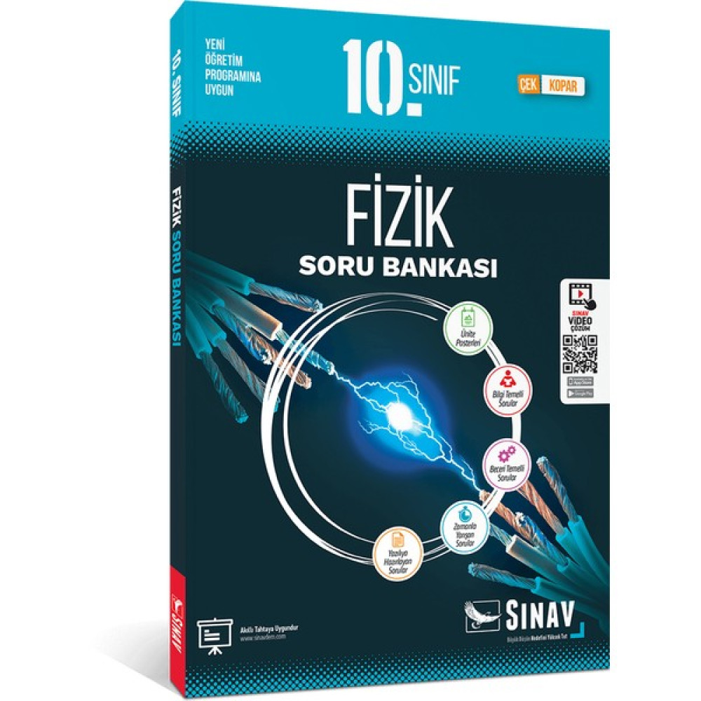 Sınav Yayınları 10. Sınıf Fizik Soru Bankası Kaynak Kitapları Fiyatı