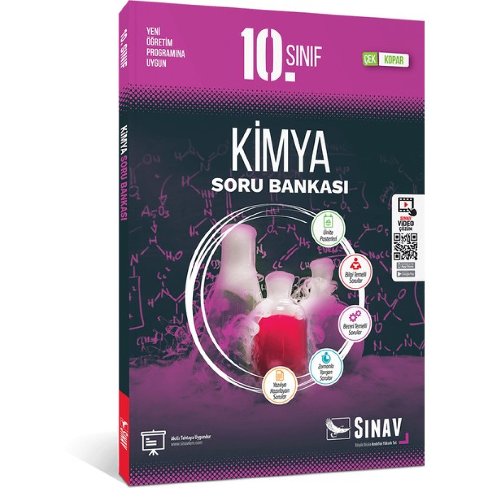 Sınav Yayınları 10. Sınıf Kimya Soru Bankası Kaynak Kitapları Fiyatı